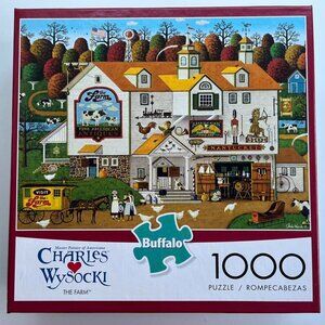**2 FOR $40**  Charles Wysocki 1000-piece puzzle (new in sealed box)